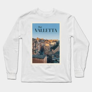 Visit Valletta Long Sleeve T-Shirt